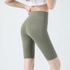 Pantalones Cortos de Yoga de Verano para Exteriores, Pantalones Finos de Cinco Puntos Tiburón, Cintura Alta, Control de Abdomen, Levanta Glúteos, Alta Elasticidad, Adecuados para Usar al Aire Libre