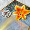 Nueva cabeza de flor de lirio 3D, flor artificial para decoración del hogar, flor DIY, accesorios de flores para zapatos, boda, cabeza de flor hecha a mano, venta al por mayor