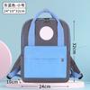 Mochila Escolar de Tecido Oxford com Logo Impresso Personalizado Mochila para Aluno de Jardim de Infância e Ensino Fundamental Fabricante de Mochilas com Impressão para Instituições Educacionais