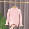 Suéter Básico para Niña Otoño e Invierno Nuevo Infantil Niños Grandes Niñas Pequeñas Delgado Otoño Suéter Clásico