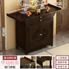 Mesa de Incenso para Uso Doméstico, Altar Budista, Santuário de Madeira Não Maciça, Mesa de Tiras em Novo Estilo Chinês, Gabinete de Altar do Deus da Riqueza, Mesa de Entrada