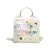 Bolso de Mujer 2026 Nuevo Estilo Coreano Versátil Estilo Universitario Bolso de Mano Mochila Casual Simple Bolso Cuadrado Pequeño Bolso de Hombro Cruzado