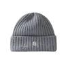 Gorro de Lana Caliente Tejido con Letras para Mujer 2024 Nuevo Otoño e Invierno Versátil Protección para las Orejas Resistente al Frío Gorro Pequeño para el Rostro para Hombres y Mujeres