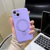 Capa de Celular Magnética de Silicone Líquido Adequada para Apple 17Promax Tendência Capa Protetora com 16 Furos 11/12
