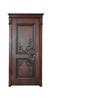 Puerta de Abeto Estilo Nuevo al por Mayor Puerta Compuesta de Madera Maciza Silenciosa Puerta Tallada de Madera Maciza Natural