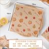 Papel Envoltorio Doble Capa para Sándwich Puesto Callejero Doméstico Crepa Alimentos Grado Alimenticio Bolsa de Papel a Prueba de Aceite Papel para Hornear Alimentos Papel Laminado