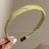 Estilo Coreano Verão Faixa de Cabeça Alta Caveira para Lavar o Rosto Feminina Estilo Luxo Leve de Alta Qualidade com Dentes Faixa de Cabelo Prendedor de Cabelo Fofo de Esponja
