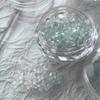 Gran oferta de joyas para uñas con cristales de aurora, grava, color irregular, accesorios de decoración de uñas con cristales de hielo al por mayor.