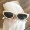 Nuevas Gafas de Sol Retro Ojo de Gato Gm para Mujeres con Caras Pequeñas, Montura Pequeña Gafas Europeas y Americanas para Mujeres 3075 Modernas y Anti-UV