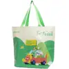 Bolsas de Tote Tejidas de PP Impresas Personalizadas en Stock, Bolsas de Regalo Personalizadas con Impresión de Logo, Bolsas Ecológicas Personalizadas