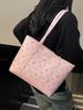Bolso Grande de Estilo de Alta Gama para Mujer 2026 Nuevo Otoño e Invierno Versátil Bolso de Hombro Casual Bolso Tote para Estudiantes Universitarios