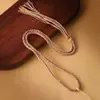 Cordón de collar tejido a mano por Lin, unisex, correa para el cuello ajustable, producto semiacabado, con colgante de brújula de los ocho tesoros
