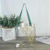Suministro Directo de Fábrica Bolso Transparente de PVC Bolso Souvenir para Dulces y Cosméticos Bolso Láser de PVC