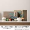 Qianhang Wanli Shanhe Olla Giratoria Cerámica Tetera Giratoria Automática Juego de Té Kung Fu para el Hogar Regalo de Alta Gama