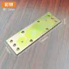 Conector em Forma Reta de 3mm de Espessura Suporte de Prateleira de Ângulo Reto Plano Fixador de Móveis de Armário Cantoneira Atacado