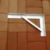 Soporte de Ángulo de Hierro Estante Ángulo de Acero Soporte Triangular Montado en Pared Soporte Galvanizado de Carga Soporte de Partición Cable Grueso Accesorio de Hierro
