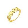 Anillo de elemento tierra de acero de titanio para dedo de mujer, anillo de equilibrio, Air Water Earth Fire, joyería de elemento tierra, regalo, venta al por mayor