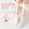 Calcetines de verano para niños 2025 de malla transpirables que absorben el sudor calcetines para niñas de algodón peinado sin costuras calcetines para bebé calcetines para niños
