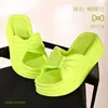Chanclas de Tacón Alto con Plataforma Gruesa de 7.0 cm para Mujer, Adecuadas para Uso en Exteriores, Nuevos Sandalias de Moda Estilo Eva para Mujer Verano 2026