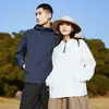 25 Ropa Nueva de Protección Solar Anti-ultravioleta UPF50 Ropa para Deportes al Aire Libre Piel de Hielo Ropa para Montar Pescar Pareja Masculina