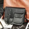 Bolso de Hombro Retro Nuevo para Hombre Marca de Moda Casual Juvenil Bolso Mensajero Bolso Cruzado para Pareja Bolso Cuadrado Pequeño para iPad