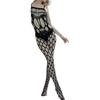 Lingerie sexy europeia e americana flash Diamante sexy strass apertado alça livre meias-calça peça única meias-calça peça única meias de rede