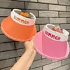 Sombreros de Sol de Verano para Niños Estilo Coreano de Copa Abierta con Ala Ancha para Niños y Niñas Sombreros de Sol con Protección UV