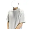 Camiseta Lisa Simples Versátil para Homens, Novo Estilo de Verão, Solta e Confortável, Top Casual Tendência e Fashion com Gola Redonda e Manga Curta