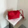Ruien 2026 Otoño Nuevo Bolso de Axila Estilo Nicho para Mujer, Bolso de Hombro Cuadrado Pequeño Casual Vintage para Estudiantes, Bolso de Tela