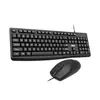 TPV AOC KM151 Teclado Ratón Cableados Traje Oficina Negocios Portátil Computadora de Escritorio Teclado Ratón