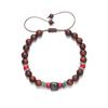 Pulseira simples de miçangas de madeira turquesa transfronteiriça moda masculina versátil de alta qualidade pulseira de miçangas de casca de coco joias masculinas