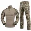 Traje de Combate Rana Yitai G2 Uniforme de Entrenamiento Set para Hombre Manga Larga Estilo Americano Camuflaje Mc Ropa Táctica para Exteriores Envío Transfronterizo