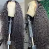 Moda Europeia e Americana Renda Frontal Cabelo Cacheado Pequeno Peruca de Renda Frontal Africana Mais Vendida