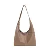 Bolso de mano retro estilo coreano para mujer, nueva colección otoño 2026, gran capacidad, versátil y elegante, bolso de axila