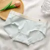 7A Bragas bacteriostáticas nuevas de otoño e invierno con colores a juego para mujer, de algodón, suaves, cómodas y transpirables, para estudiantes.