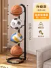 Estante de Almacenamiento para Baloncesto Montado en la Pared Estante para Balones Estante de Almacenamiento para Fútbol Estante para Balones del Hogar Gabinete Lateral Estante de Colocación para Voleibol Soporte