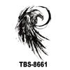 Nuevo Sticker de Tatuaje Impermeable Tatuaje Tótem Americano Sticker de Tatuaje Astronauta Lobo Tigre Muerte Impermeable A Prueba de Sudor