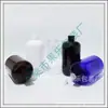 Botella Gordita de 500ml con Tapa Normal Botella de Esencia Botella de Loción Botella de Medicina 500ML Botella Azul con Tapa de Rosca Botella de Aceite Esencial