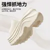 Pantuflas de Suela Gruesa para Mujer 2026 Nuevo Verano Uso Exterior que Aumentan la Altura Hogar Antideslizantes Playa Sandalias de Eva con Sensación de Caminar sobre las Nubes