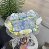 Colgante de Apoyo Doble Nombre Jun Kai y Lu Si Producto Terminado Reflectante para Manualidades Mercancía Creativa de Celebridades Accesorios de Fieltro No Tejido