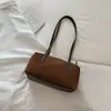 Bolso de mano de estilo coreano, alta calidad y elegante, color Maillard, para mujer, nueva colección otoño 2026, bandolera retro y chic, bolso de hombro exquisito, moderno