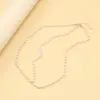Accesorios para el cabello de moda transfronterizos europeos y americanos, borla simple de perla sintética, pantalla para el cabello, cadena para la cabeza, diadema nupcial de personalidad femenina, retro