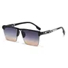 Nuevas Gafas de Sol Cuadradas Elegantes para Hombre para Conducir y Pescar, Protección Solar de Alta Gama, Gafas de Sol Espejadas de Moda
