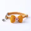 Collar de collar para mascotas transfronterizo, collar de verano reflectante ajustable para gatos y perros, accesorios para mascotas al por mayor
