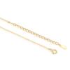 Collar de cadena lisa de plata esterlina S925 para clavícula para mujer, colgante sin oro amarillo fino, cadena universal retráctil, cadena desnuda, accesorios de plata