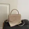 2026 Nuevo Bolso Cruzado de Hombro Único Cuadrado Pequeño Casual Elegante Retro Moderno para Mujer