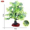 Juguete infantil simulación micro paisaje planta árbol frutal modelo paisaje árbol escena árbol arena mesa decoración animal modelo