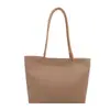 Bolsa de Tote de Cesta de Verduras de Gran Capacidad para Otoño Bolso de Hombro Único Nuevo y Elegante Bolso Sencillo Tejido para Debajo del Brazo