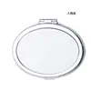 Espejo de Maquillaje por Sublimación DIY Foto Personalizada Transferencia de Calor Forma de Corazón Lámina de Aluminio para Sublimación Doble Cara en Blanco Maquillaje