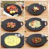 Sartén Parrilla de Piedra Médica Engrosada Transfronteriza para Barbacoa Casera, Olla de Barbacoa Antiadherente Comercial, Parrilla Teppanyaki Exterior Estilo Coreano